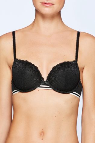 Emily Push Up Balcony Bras Two Pack